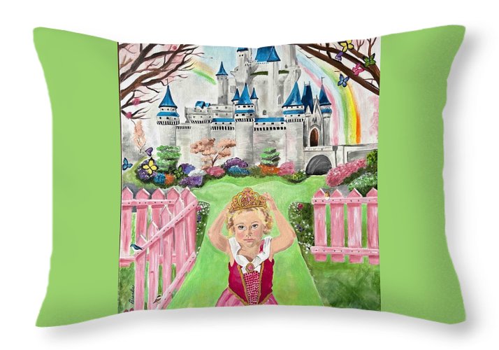 Princess Isla - Throw Pillow
