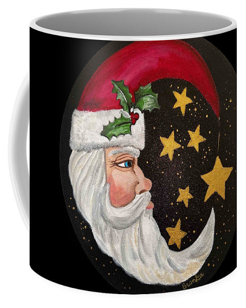 Santa Gold Stars II - Mug