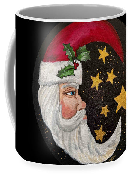 Santa Gold Stars II - Mug