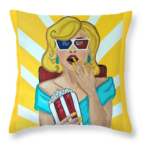 Shocka - Throw Pillow