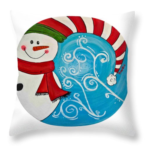 Snowman 2023 - Throw Pillow