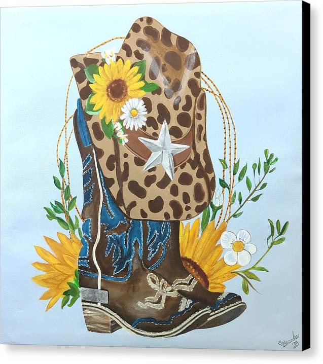 These Boots - Canvas Print