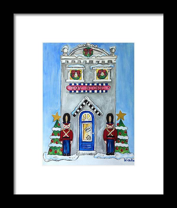 Toy Store Nutcrackers - Framed Print