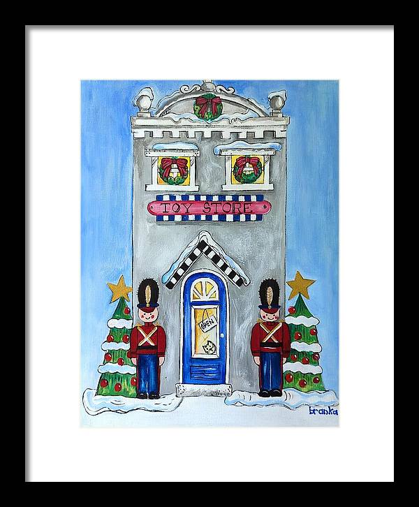Toy Store Nutcrackers - Framed Print