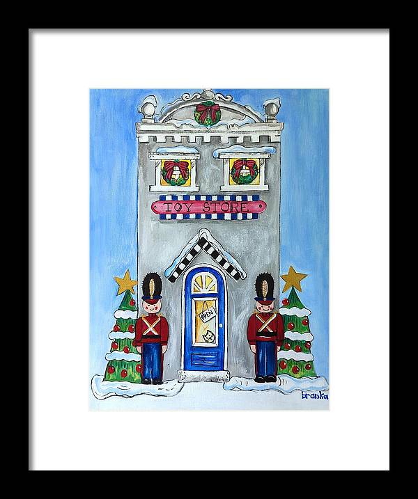 Toy Store Nutcrackers - Framed Print
