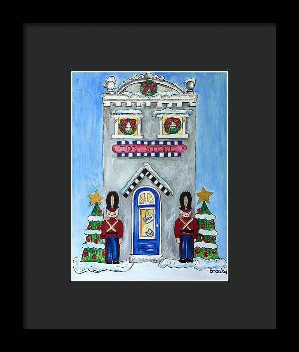 Toy Store Nutcrackers - Framed Print