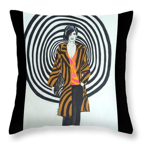 Megda - Throw Pillow