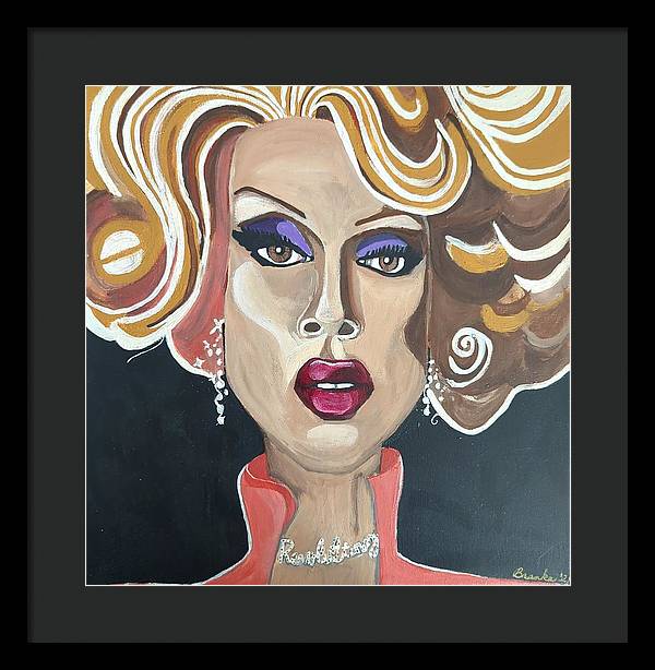 Ru Paul  - Framed Print