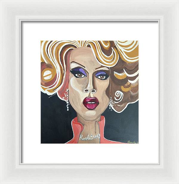 Ru Paul  - Framed Print