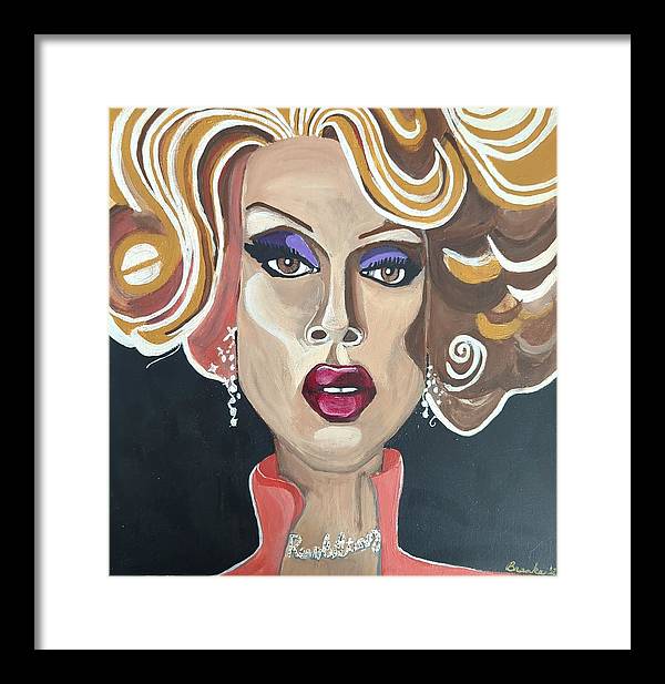 Ru Paul  - Framed Print