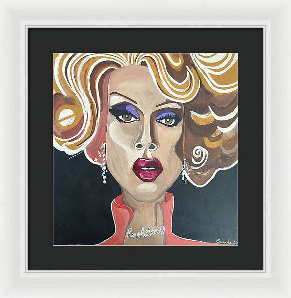 Ru Paul  - Framed Print