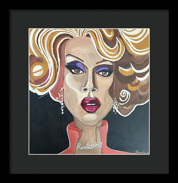 Ru Paul  - Framed Print