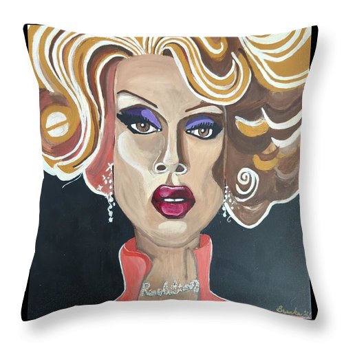 Ru Paul  - Throw Pillow