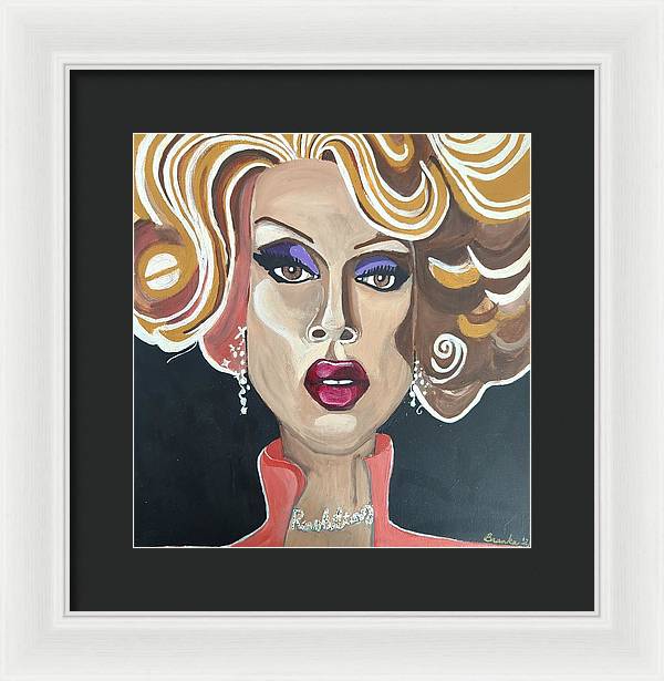 Ru Paul  - Framed Print