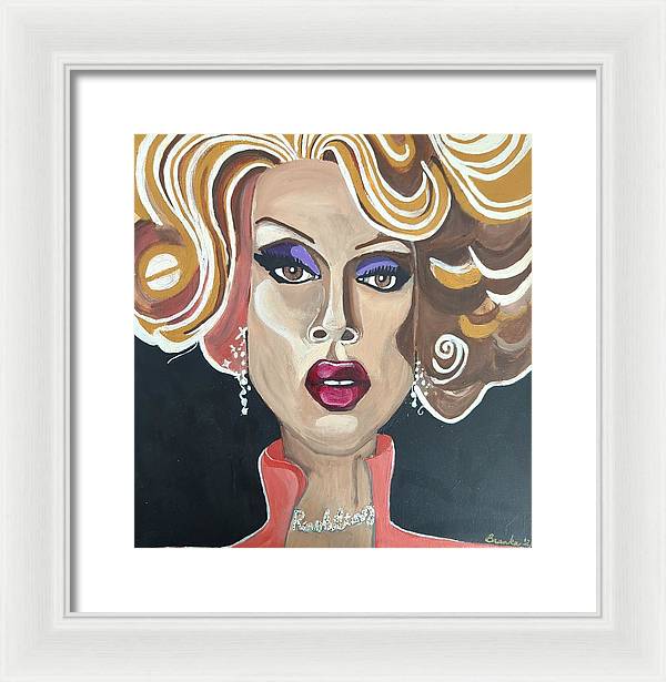 Ru Paul  - Framed Print