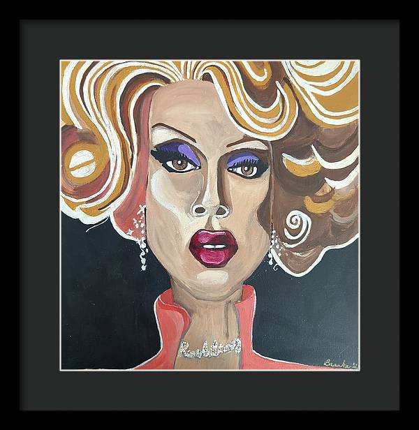 Ru Paul  - Framed Print