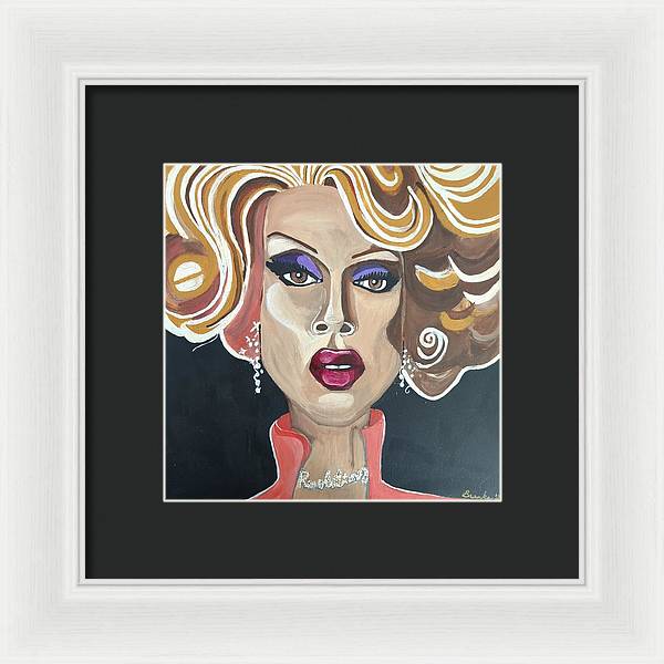Ru Paul  - Framed Print