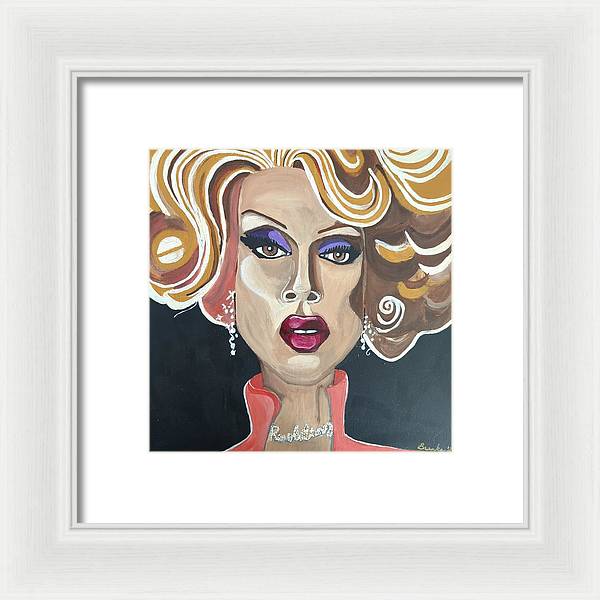 Ru Paul  - Framed Print
