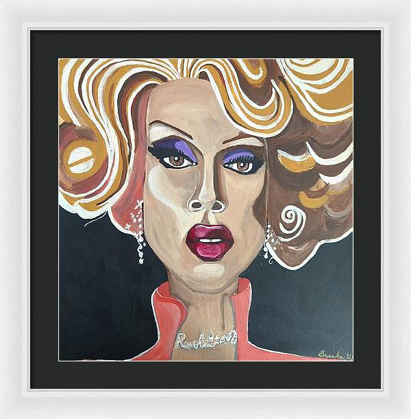 Ru Paul  - Framed Print