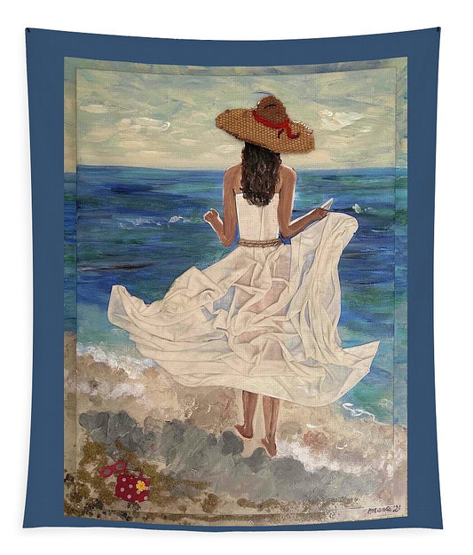 Women on Beach - Multimedia - Tapestry