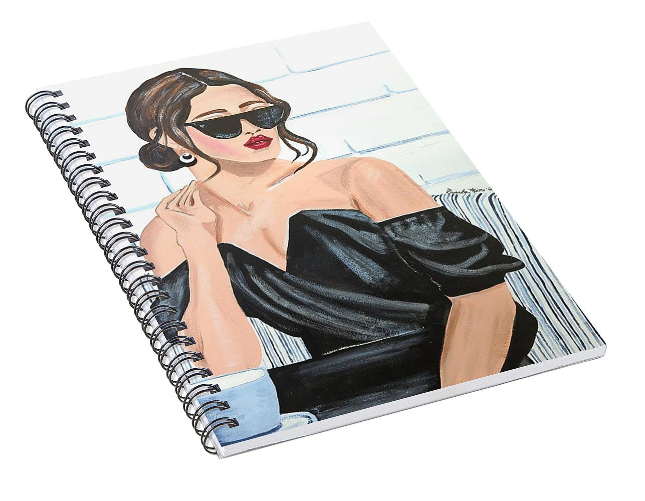 Waiting for Dinner - Spiral Notebook