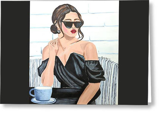 Waiting for Dinner - Greeting Card