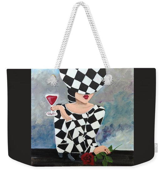 Waiting for my Table - Weekender Tote Bag