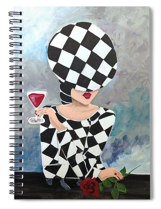 Waiting for my Table - Spiral Notebook