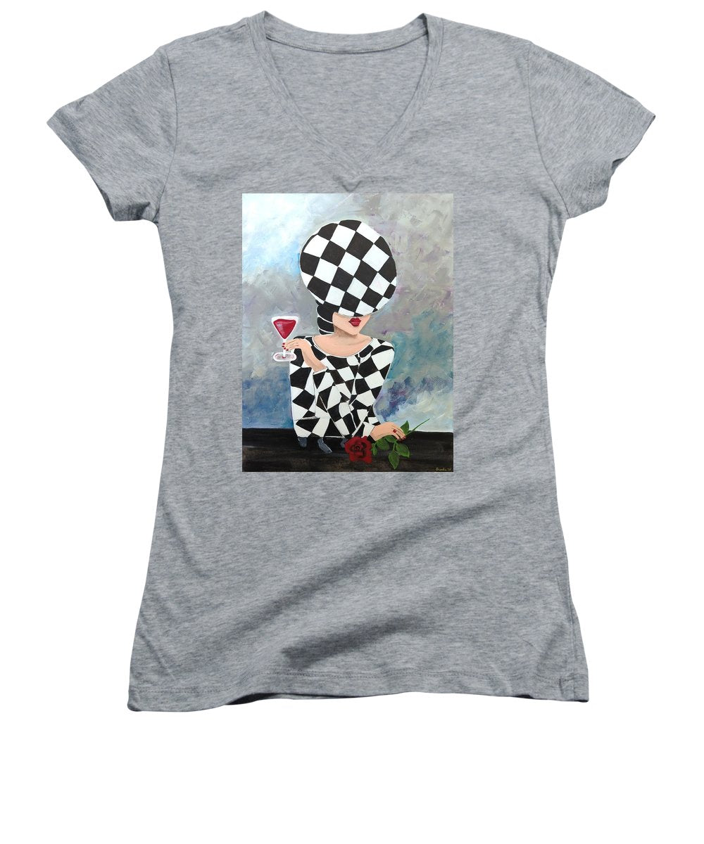 Waiting for my Table - Women's V-Neck
