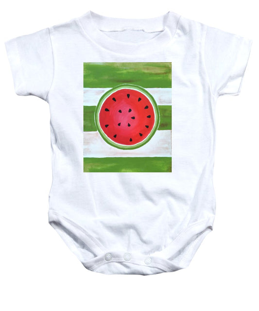 Watermelon Slice - Baby Onesie