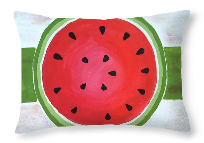 Watermelon Slice - Throw Pillow