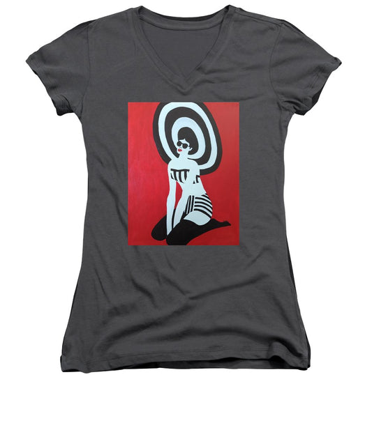 Zara - Women's V-Neck